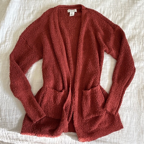 Rachel Zoe Brick Cardigan Sweater - Picture 1 of 2